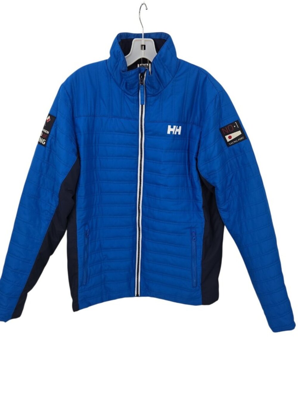 HH Helly Hansen Sailing Jacket Lightweight Insulated Quilted Mens L Nautical